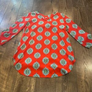 Women’s Peach Love Blouse Size Medium.